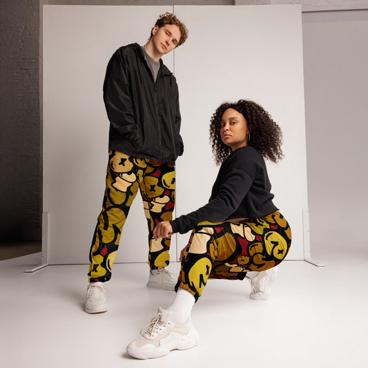 Maroon Fusion Track Pants